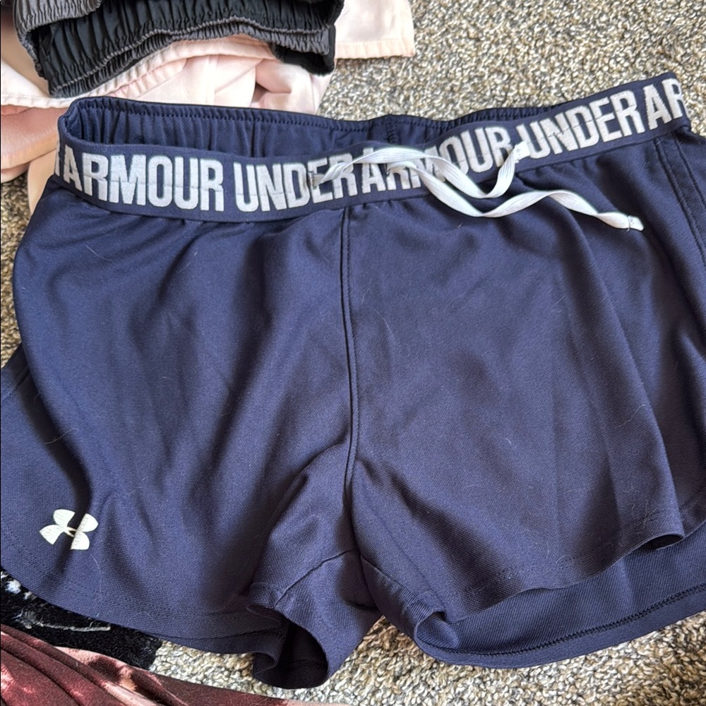 Under Armour Blue Performance Athletic Shorts